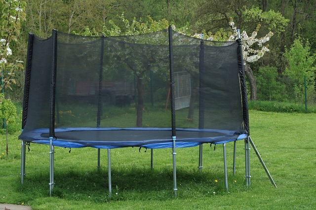 trampolina se sítí